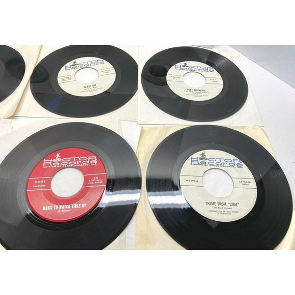 Hector Dance Records Lot of 9 Vintage Learn to Dance 45 RPM Educational - Picture 3 of 5